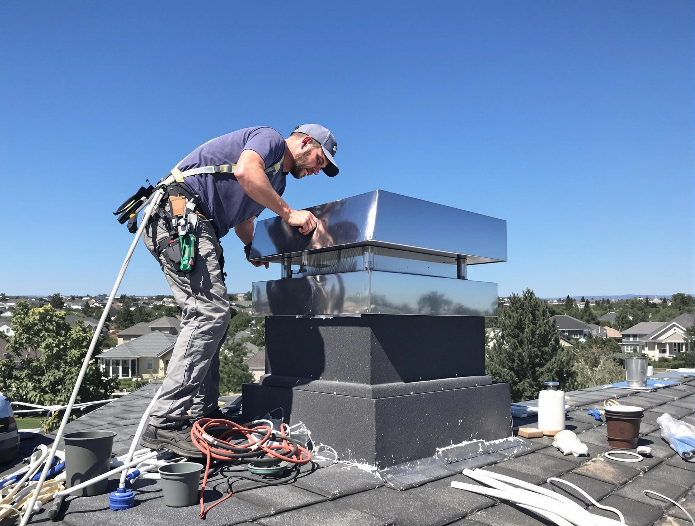 Chimney Cap Services service in Frederick, CO