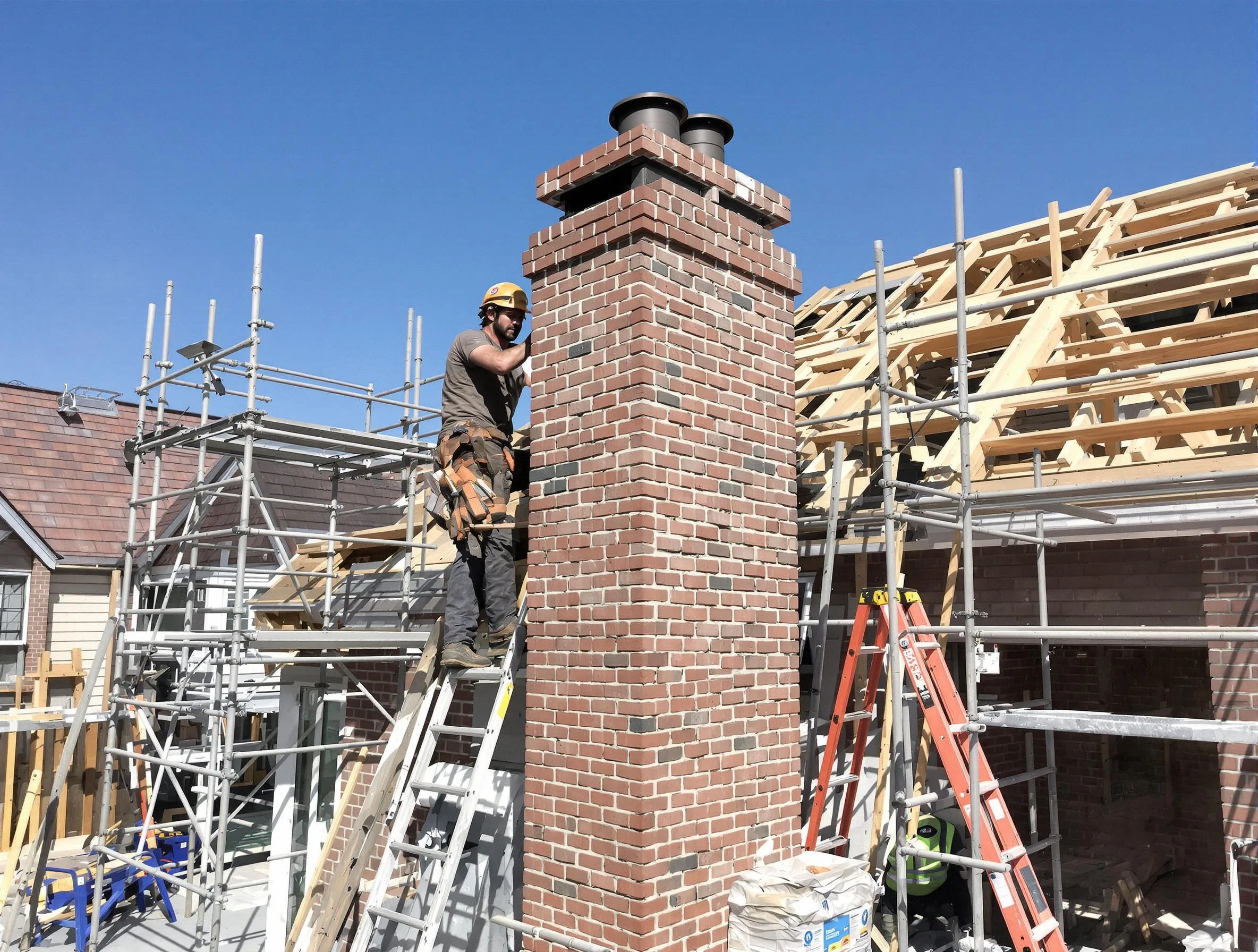 New chimney installation completed by Frederick Chimney Sweep in Frederick, CO