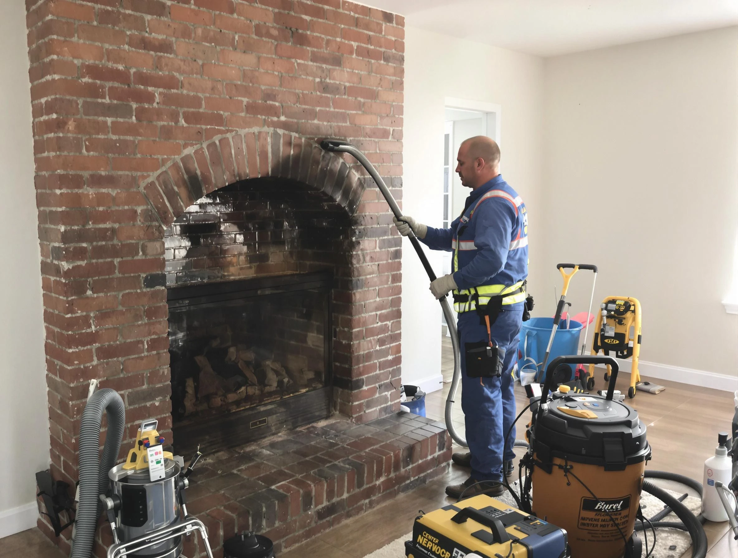 Frederick Chimney Sweep expert performing detailed chimney sweep in Frederick, CO
